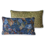 PRINTED CUSHION BLUE DORIS FOR HKLIVING TKU2124