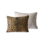CUSHION FLOCK PRINT PANTHER DORIS FOR HKLIVING TKU2126