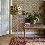 METAL WIRE FLOOR LAMP BRASS DORIS FOR HKLIVING VOL5088