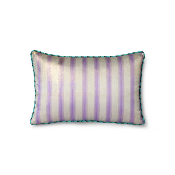 Gestreept kussen paars HKliving en doris vintage glitter kussen