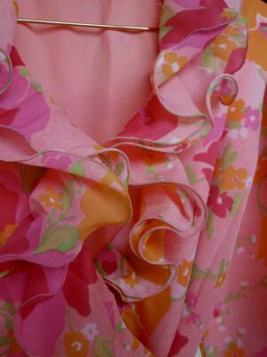 Funky flower power Robe Dress M/L