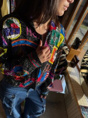 Mexican sequin jacket S/M