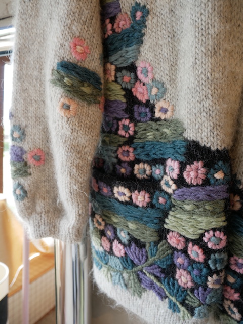 Wildflower Handgebreid Vest M/L - Afbeelding 6