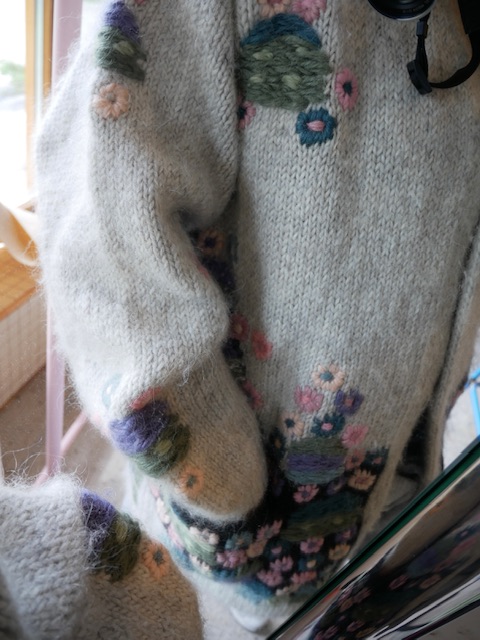 Wildflower Handgebreid Vest M/L - Afbeelding 2