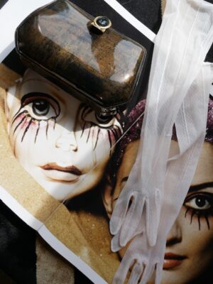 French Vintage Mesh Gloves